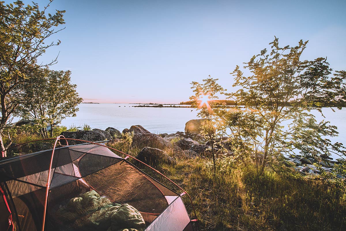 Laaja valikoima telttoja