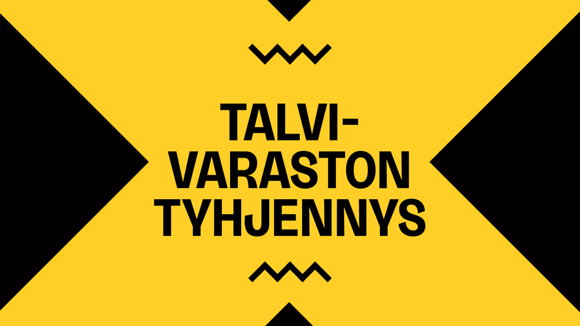 Talvivaraston tyhjennys