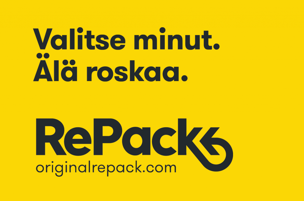 Valitse minut. Älä roskaa.