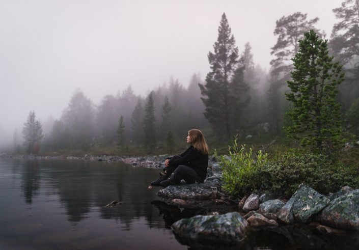 Every kind of weather is beautiful when you're out in nature