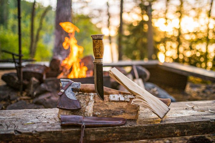 Sitting around a campfire never gets old