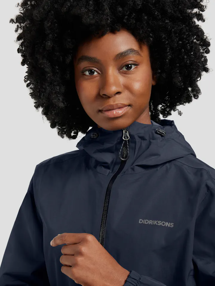 Didriksons Women's Varja Jacket Dark Night Blue 04