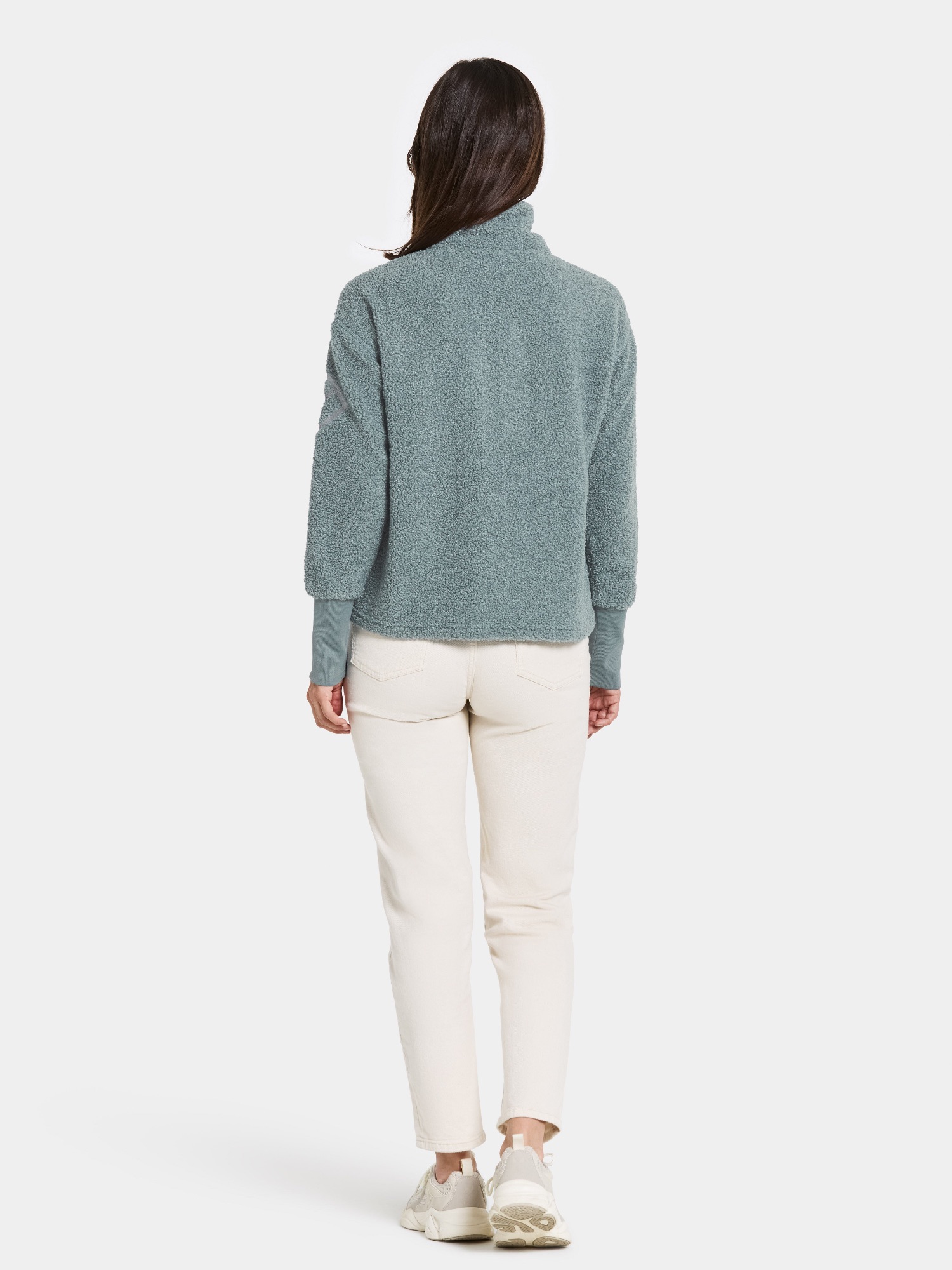 Didriksons Women's Alexa 3 Full Zip Factory Blue 07