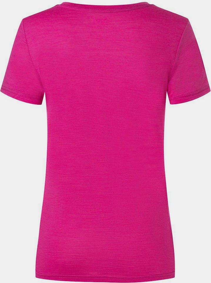 Supernatural W Slopes Tee Fuksia/Keltainen 02