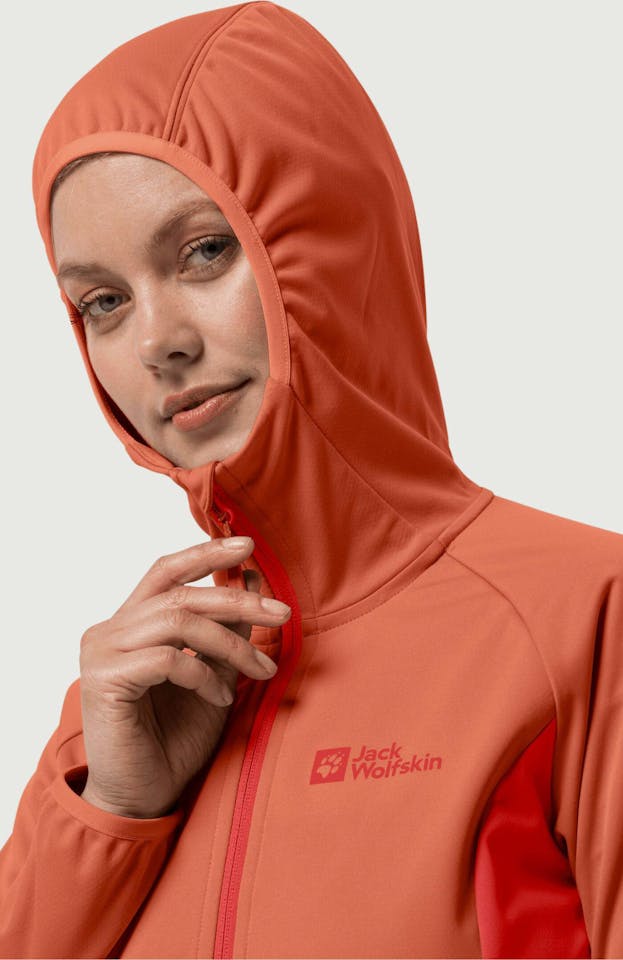 Jack Wolfskin Women's Go Hike Softshell Orange 04