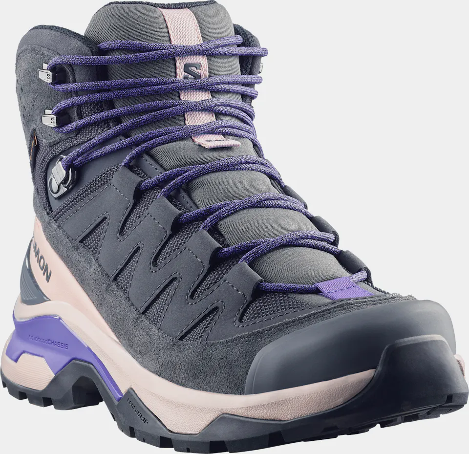 Salomon Women's Quest Echo GTX Asphalt/Shadow Gray/Deep Blue 02