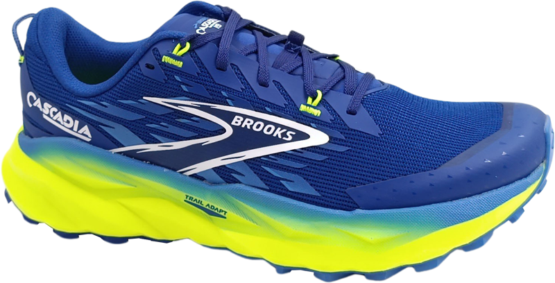 Brooks Men's Cascadia 19 Blue 01