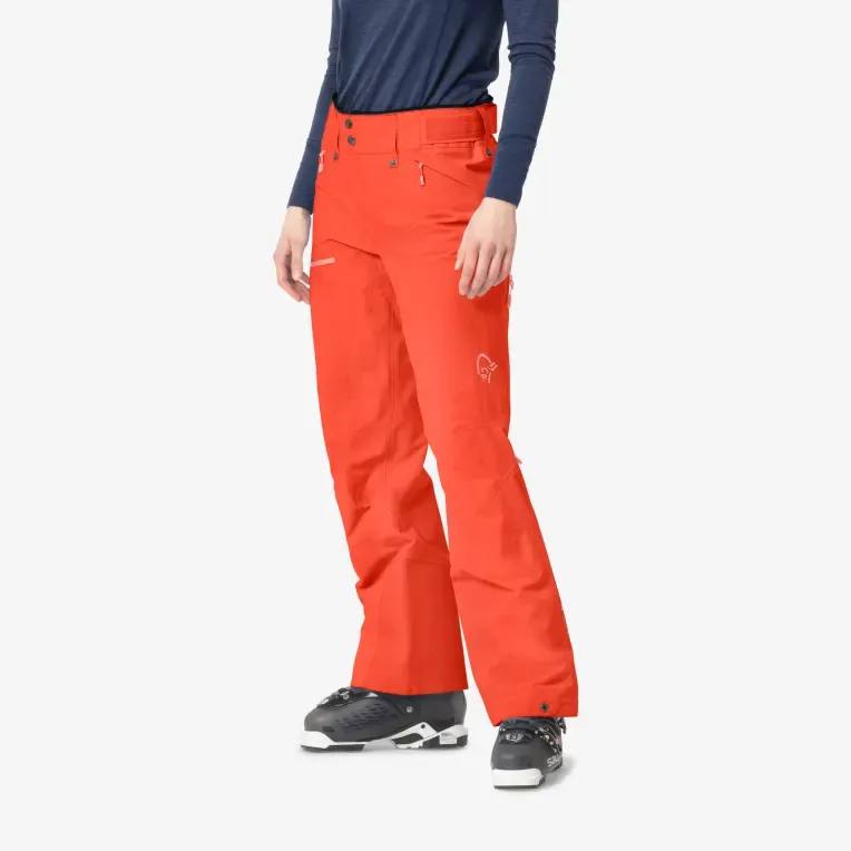 Norrøna Women's Lofoten GTX Pant Oranssi 05