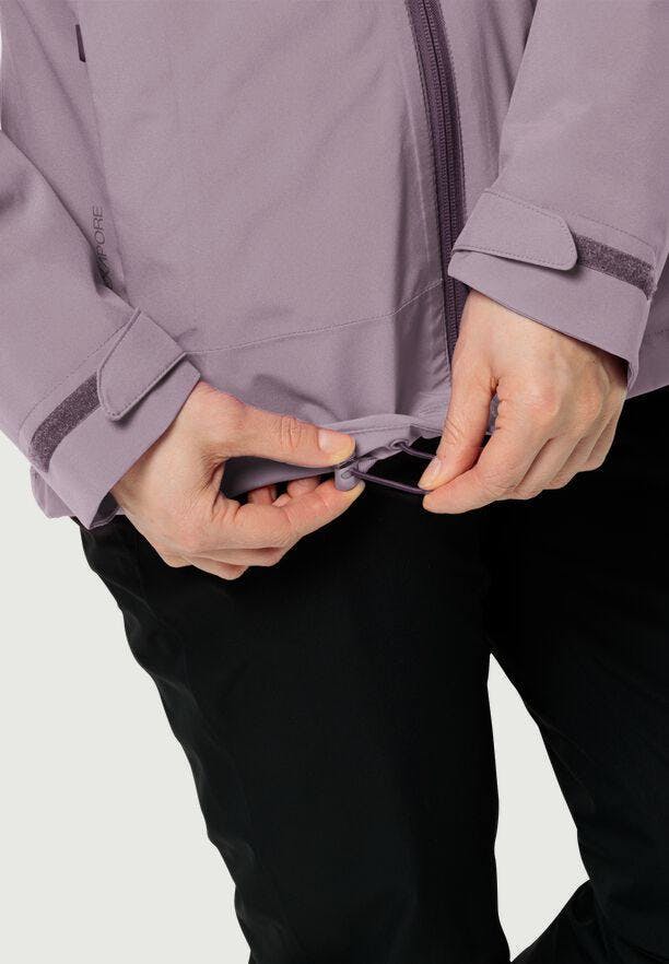 Jack Wolfskin Women's Moonrise 3in1 Jacket Blossom 08