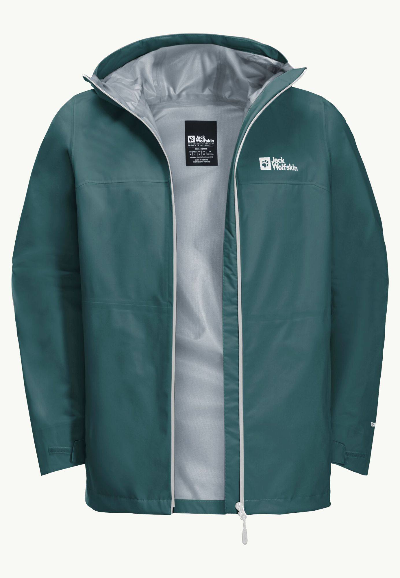Jack Wolfskin Men's Highest Peak 3L Jacket Emerald 05