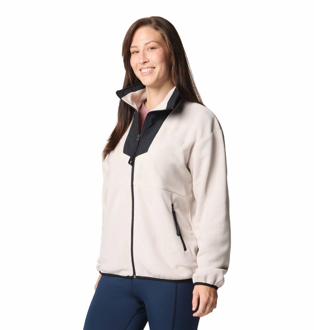 Columbia Women's Sequoia Grove Fullzip Stone 04