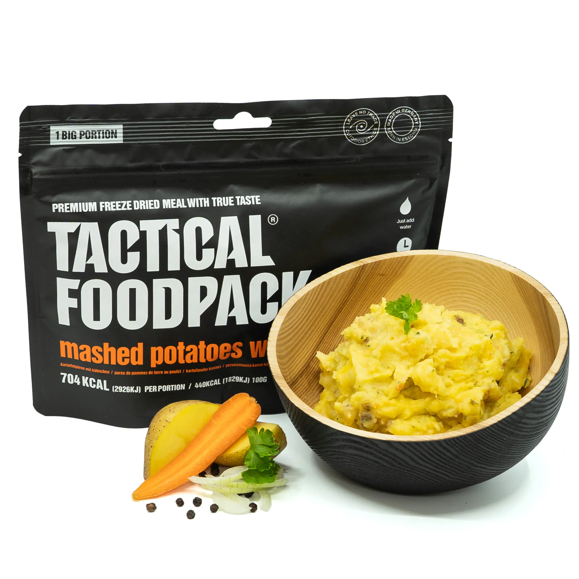 Tactical Foodpack Mashed Potatoes With Chicken  02