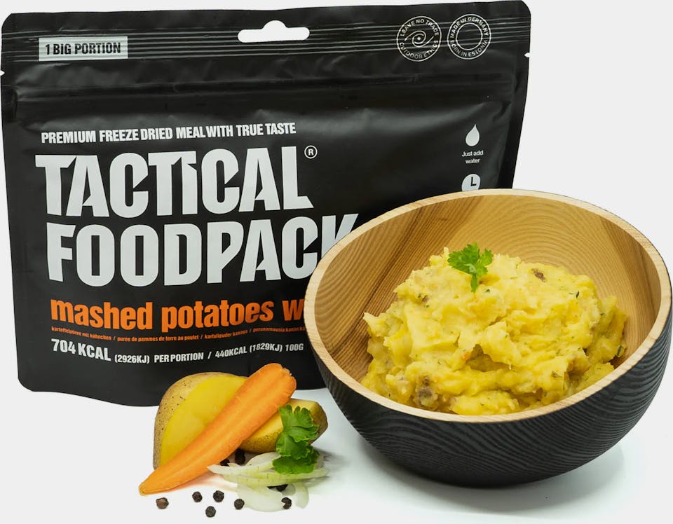 Tactical Foodpack Mashed Potatoes With Chicken  02