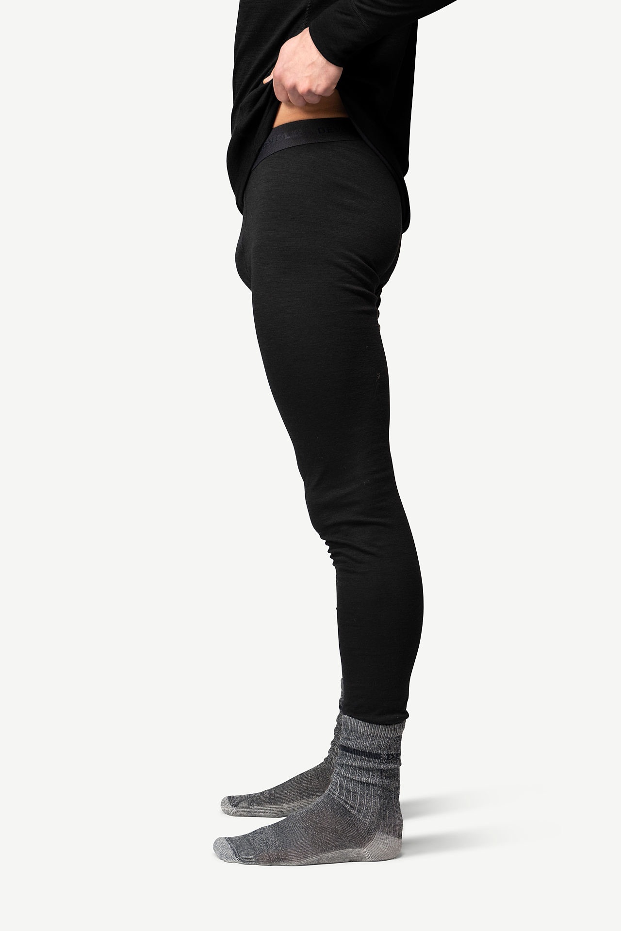 Devold Duo Active Merino 205 Long Johns Man Musta 03