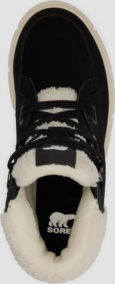 Sorel Women's Explorer III NW Lace Waterproof Black, Sea Salt 09