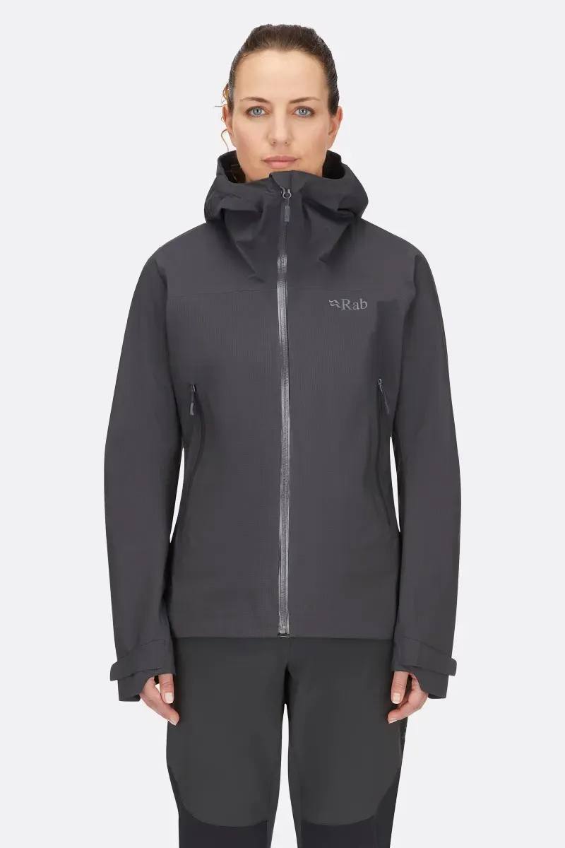 Rab Women's Firewall Light Jacket Anthracite 02