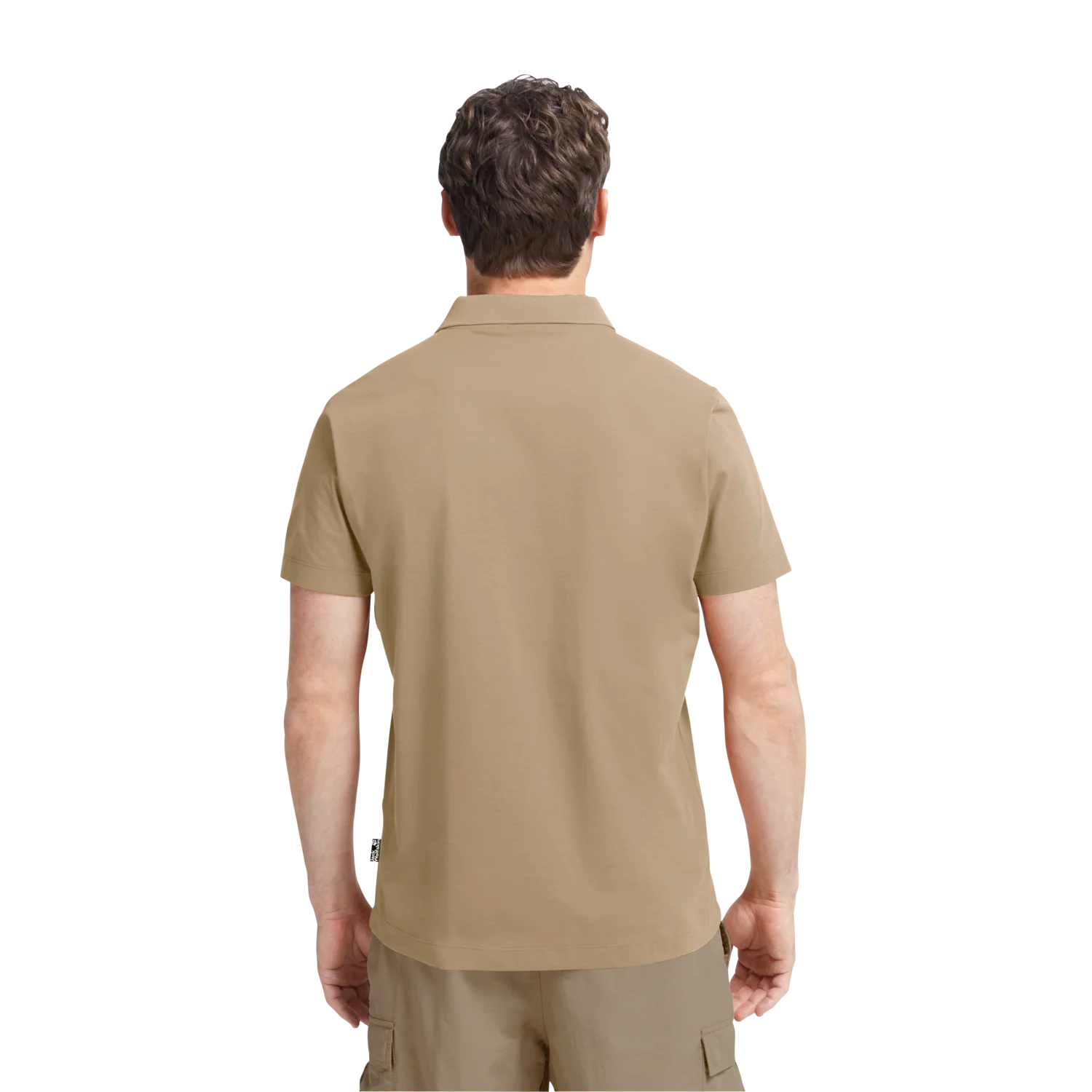 Jack Wolfskin Men's Travel Polo Hazel Brown 04