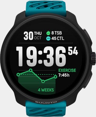 Suunto Race 2 Stainless Steel Wave Blue