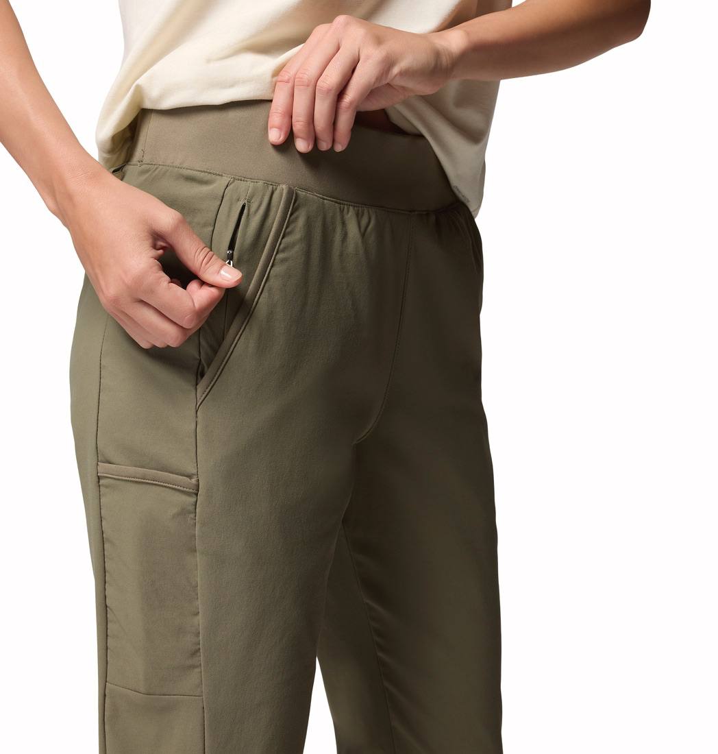 Columbia Women's Leslie Falls Pull-on Pant Tummanvihreä 06