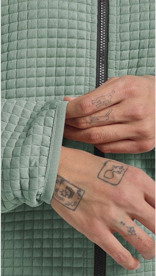 Jack Wolfskin Women's Mogari Full Zip Green Zinnia 10