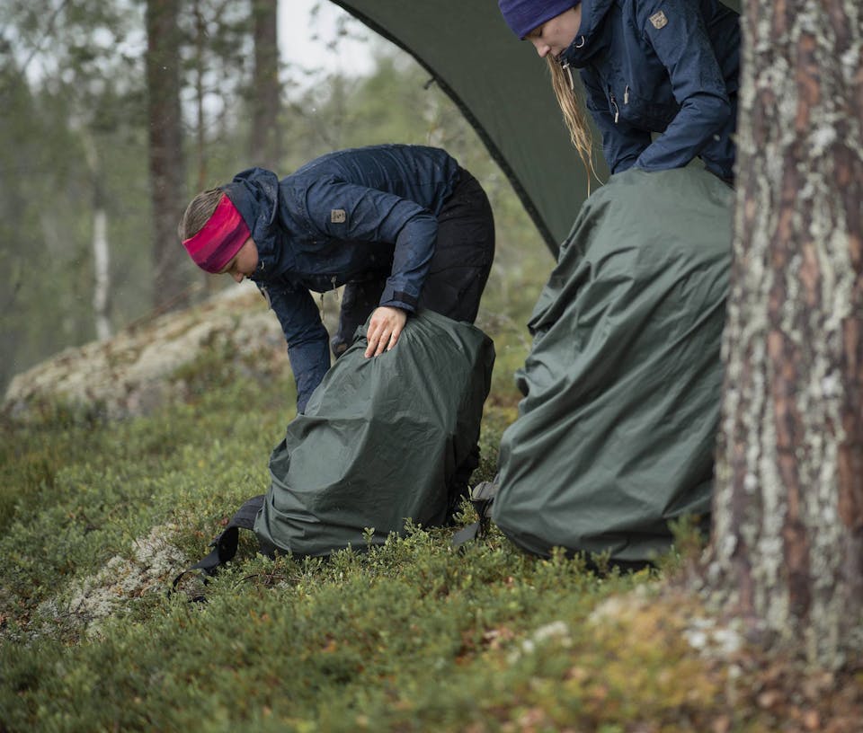 Savotta Rain Cover L Vihreä 06
