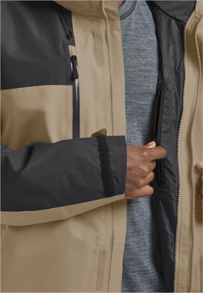 Jack Wolfskin Men's Jasper 2L Jacket Hazel Wood 10