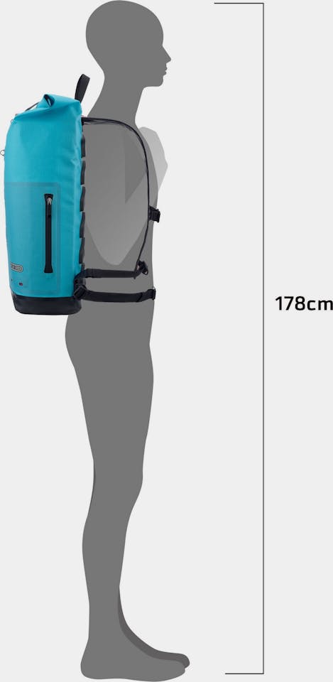 Ortlieb Commuter-Daypack Cyber Sininen / Pinkki 05