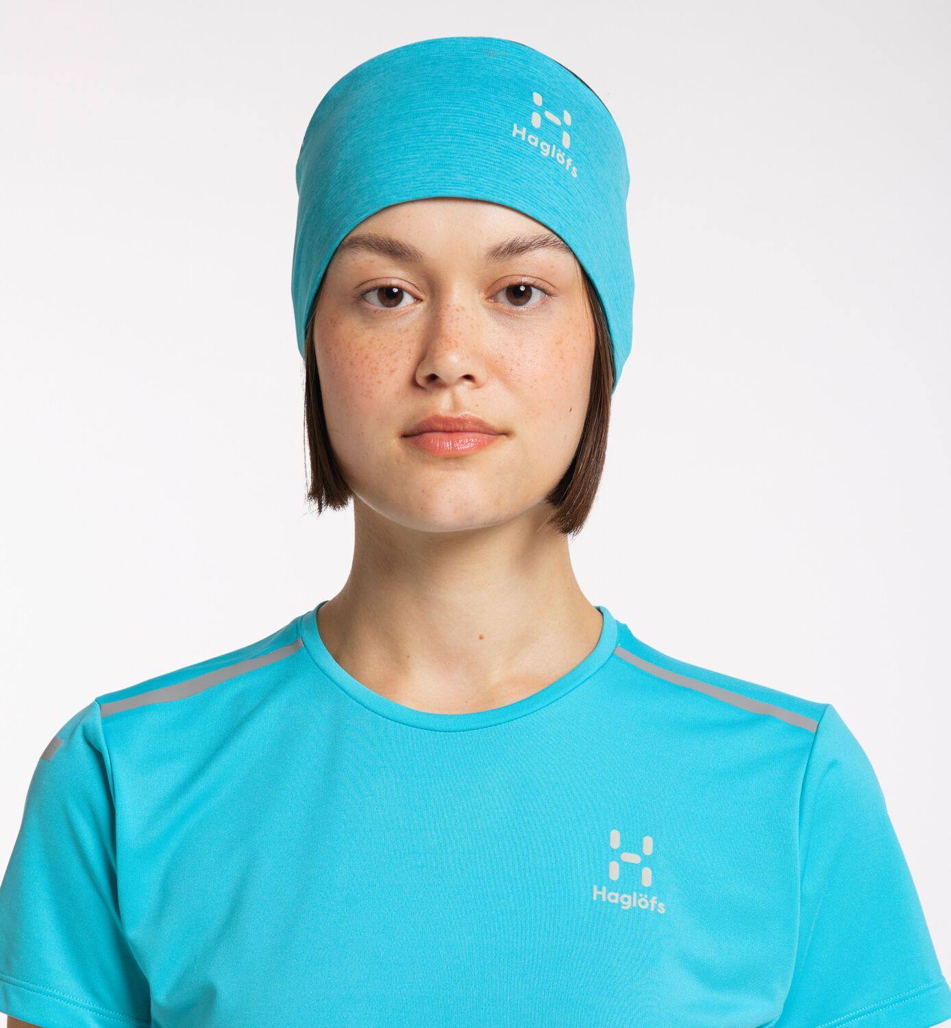 Haglöfs Mirre Headband Turquoise 04