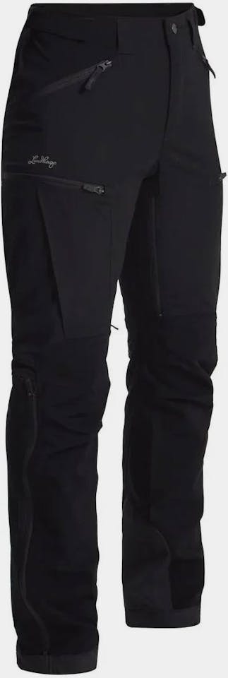 Lundhags Women's Makke Hi Waist Curved Pant Musta 03