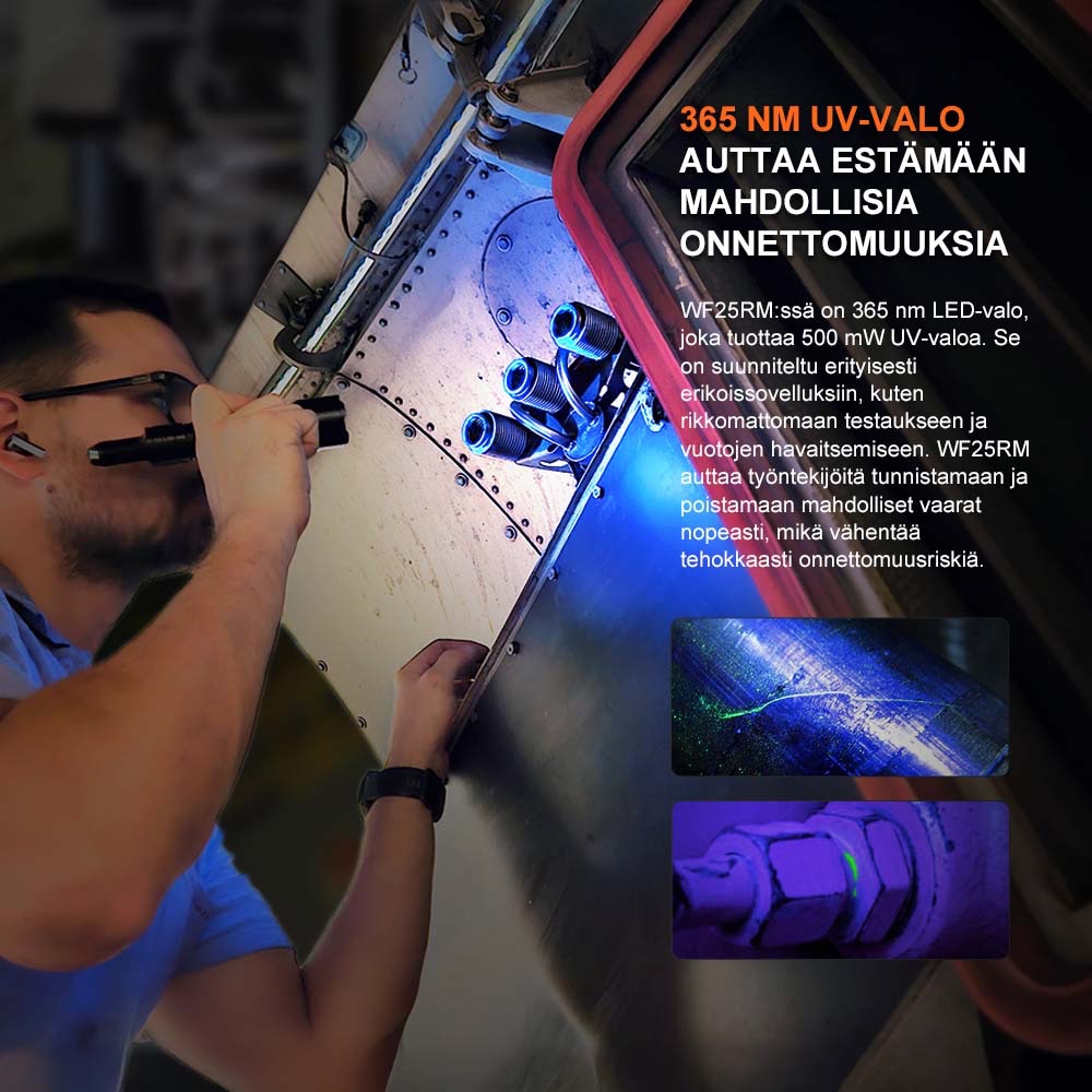 Fenix WF25RM with Dock 3000lm + UV  08