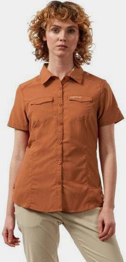 Craghoppers Nosilife Adventure II W SS Shirt Ruskea 02