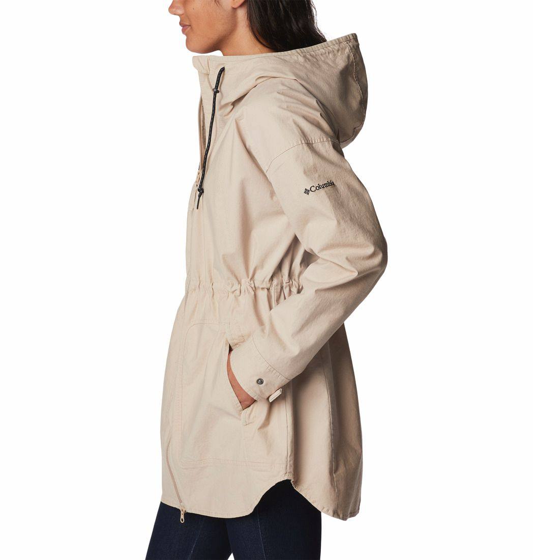 Columbia Women's Sage Lake Long Lined Jacket Fossil 06