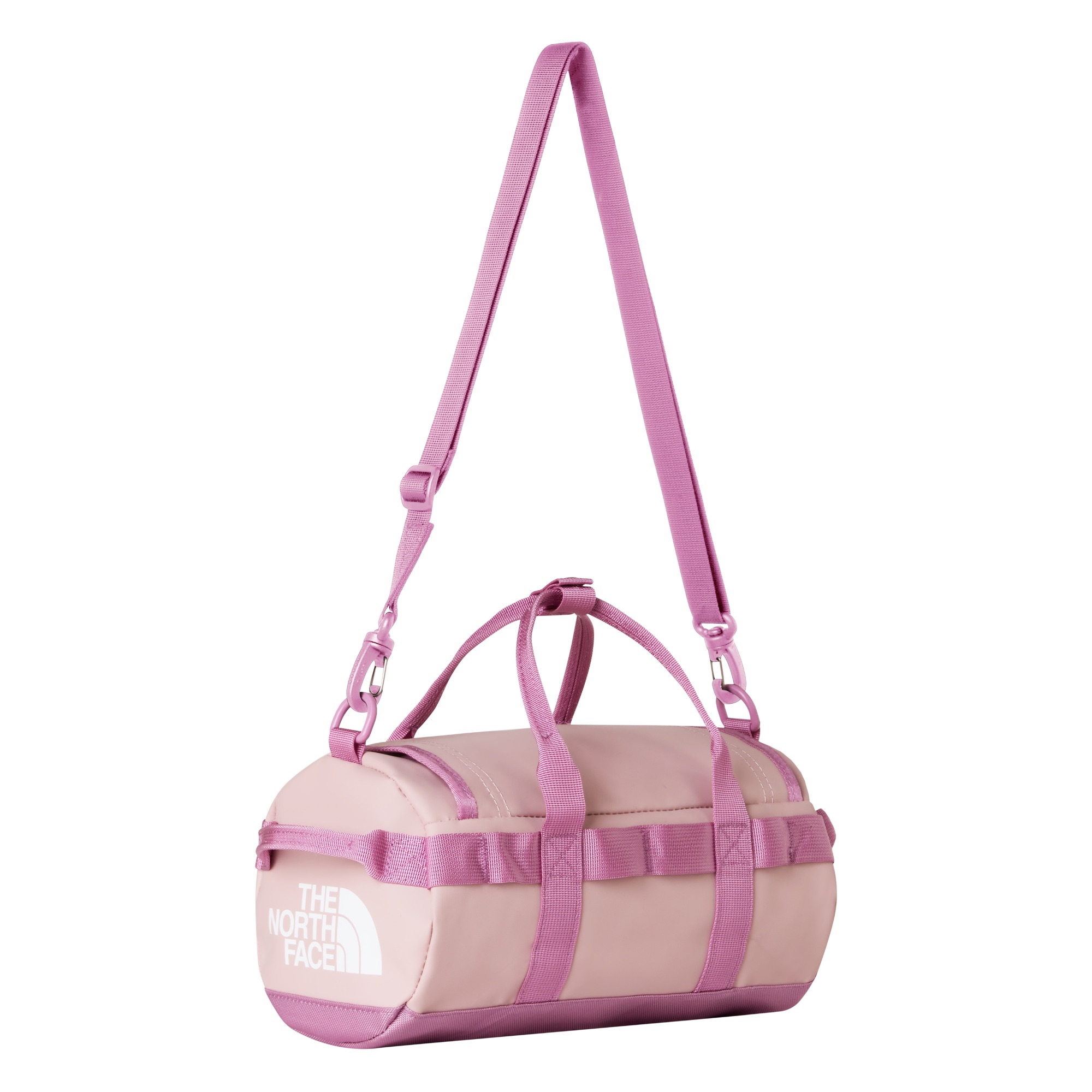 The North Face Base Camp Duffel Shoulder Bag Pink 02