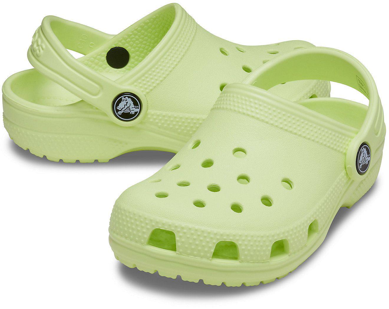 Slip on Shoes Crocs Kids Classic Clog Glitter Girls 