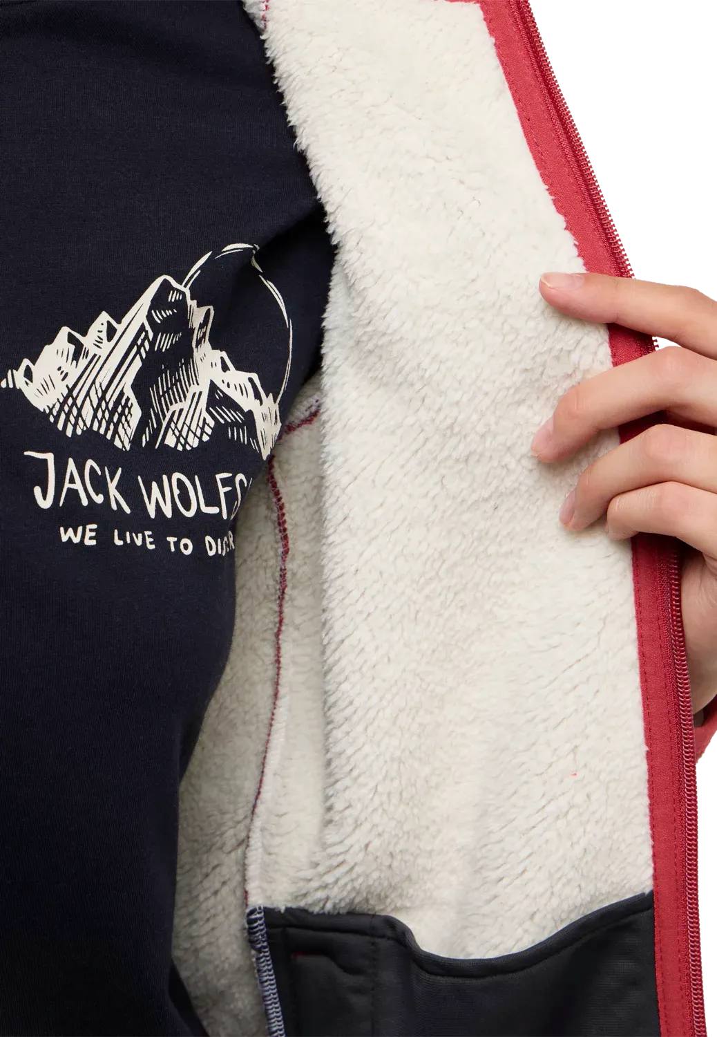 Jack Wolfskin Women's Kaminfeuer Hooded Coral 04