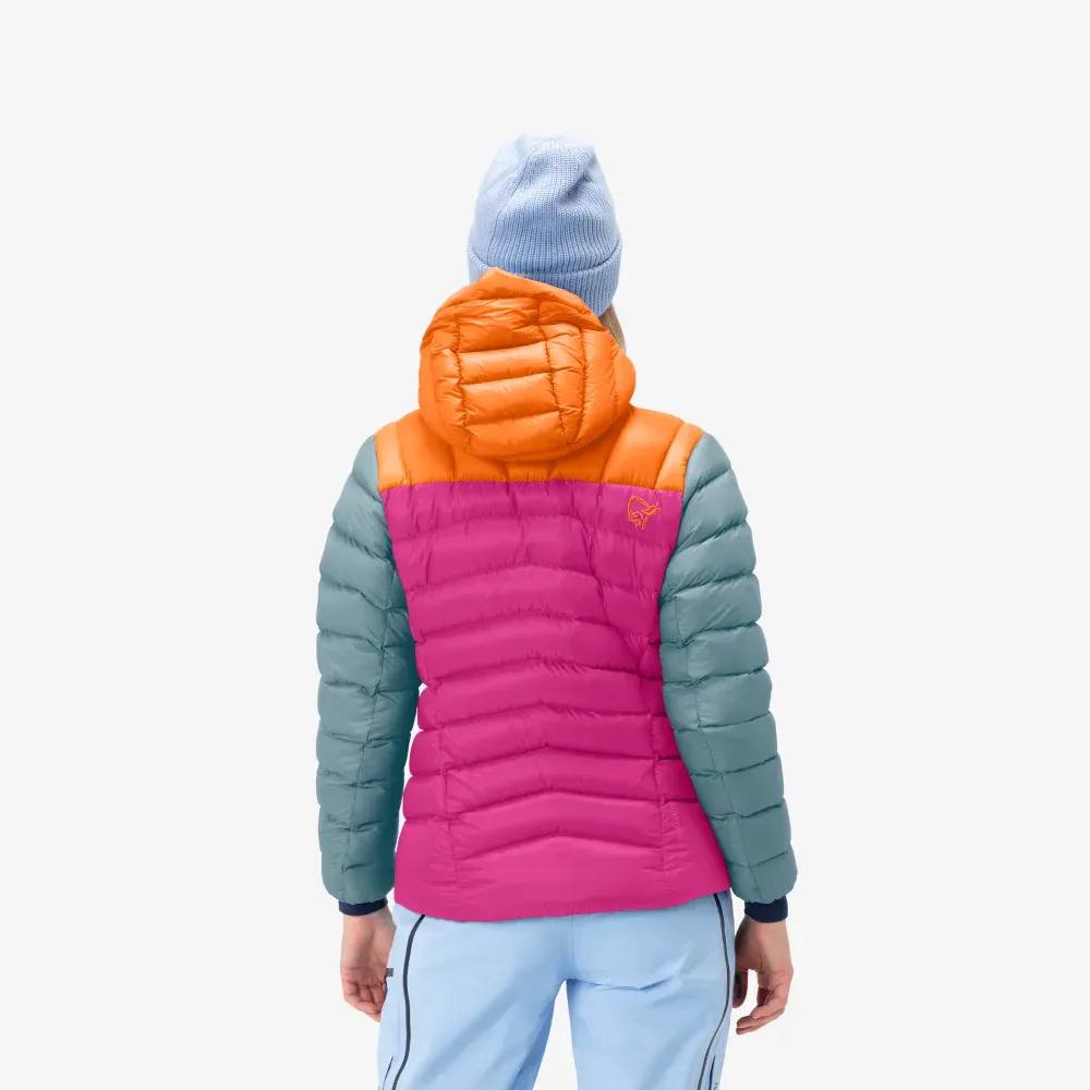 Norrøna Women's Lyngen Down850 Hood - Naisten kevytuntuvatakki Festival Fuchsia 06