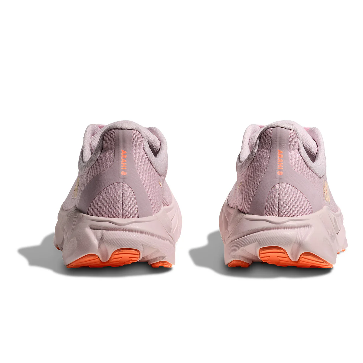 Hoka Women's Arahi 8 Lilac Cream / Neon Cantaloupe 03
