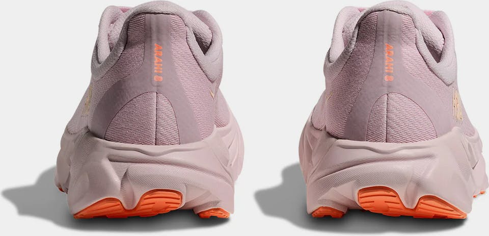 Hoka Women's Arahi 8 Lilac Cream / Neon Cantaloupe 03