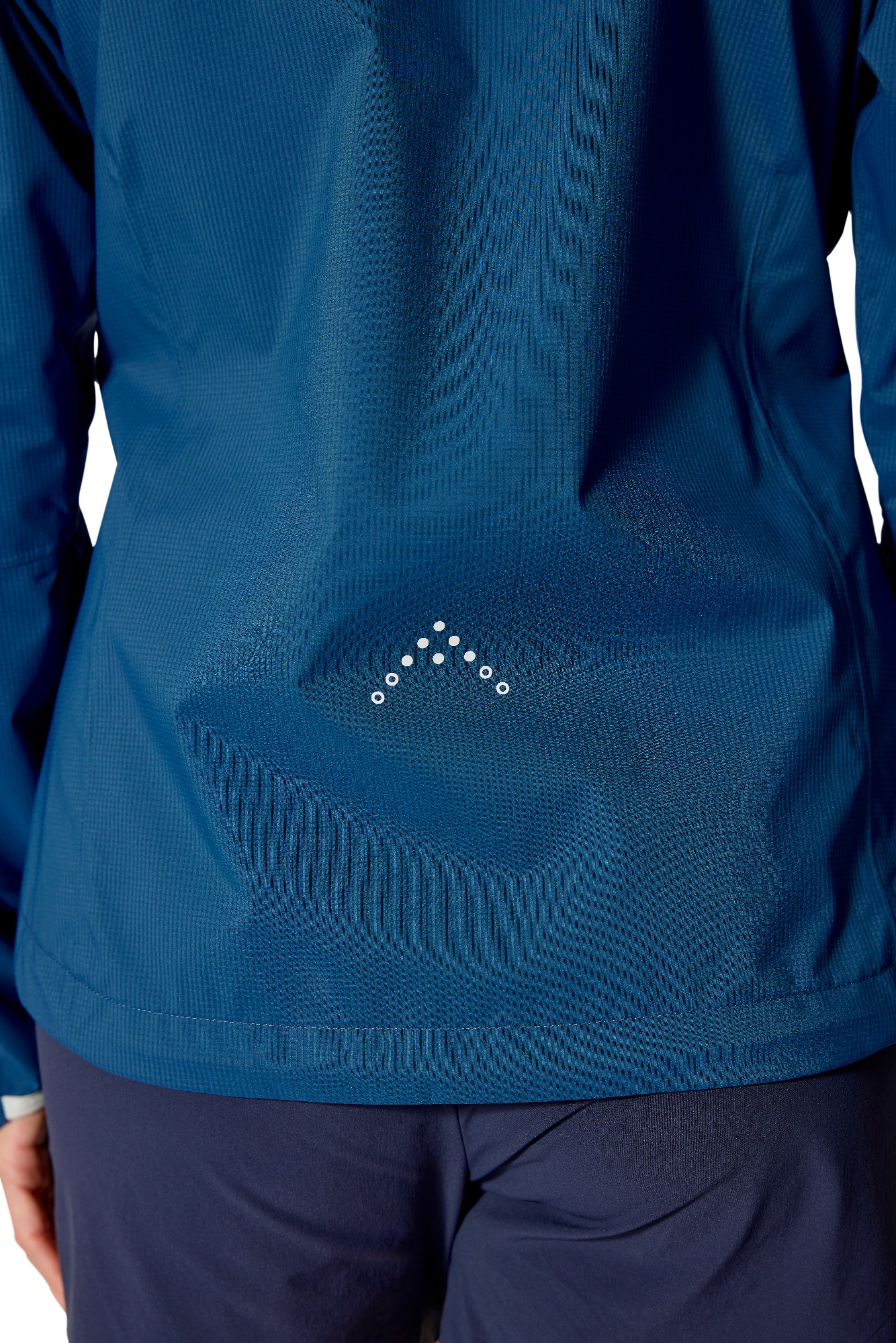 Rab Women's Downpour Trail Light Jacket Tempest Blue 14