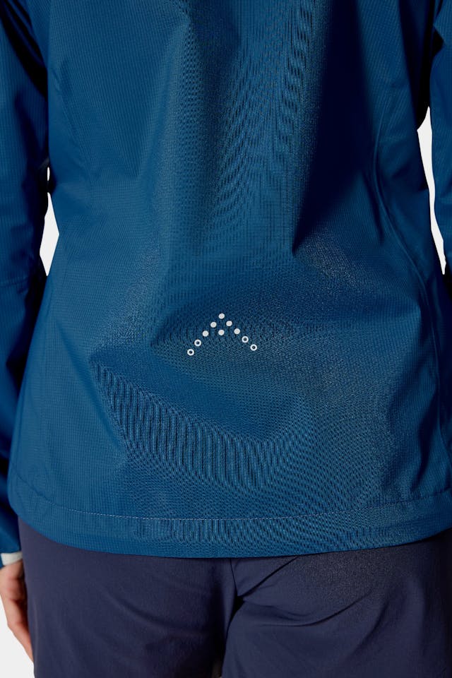 Rab Women's Downpour Trail Light Jacket Tempest Blue 14