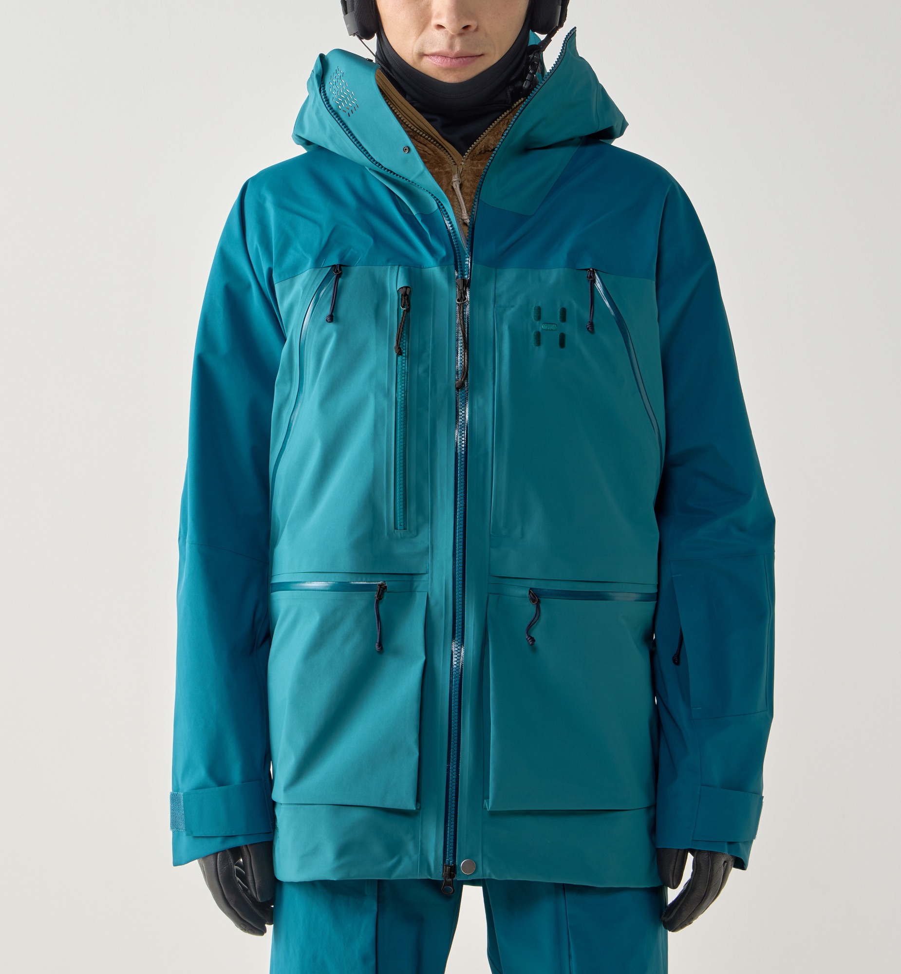 Haglöfs Men's Vassi GTX Pro II Jacket Mountain Teal/Deep Teal 14