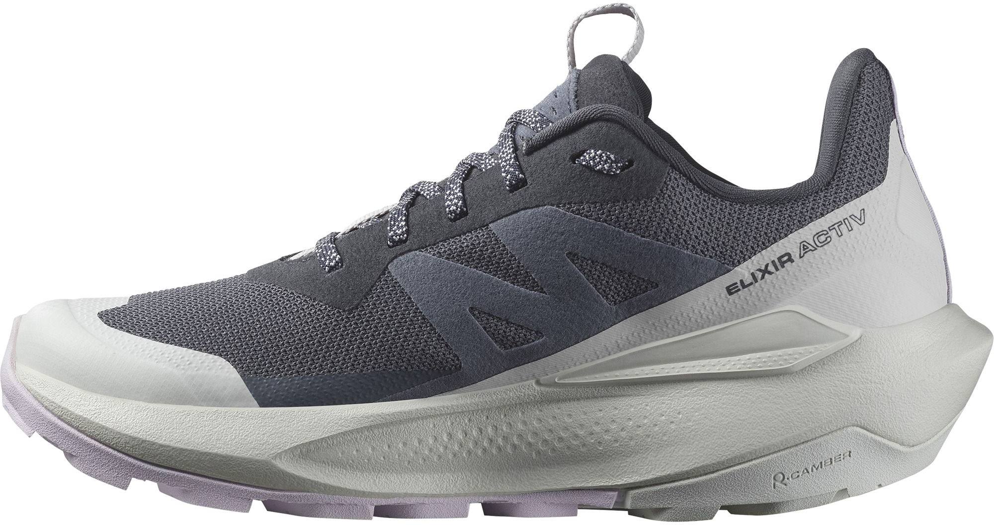 Salomon Women's Elixir Active GTX Ink/Glasier Gray 07