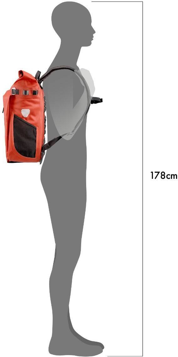 Ortlieb Vario PS QL3.1 Punainen 11