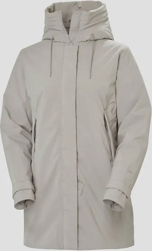 Helly Hansen Women's Victoria Insulated Mid Rain Jacket Grey 07