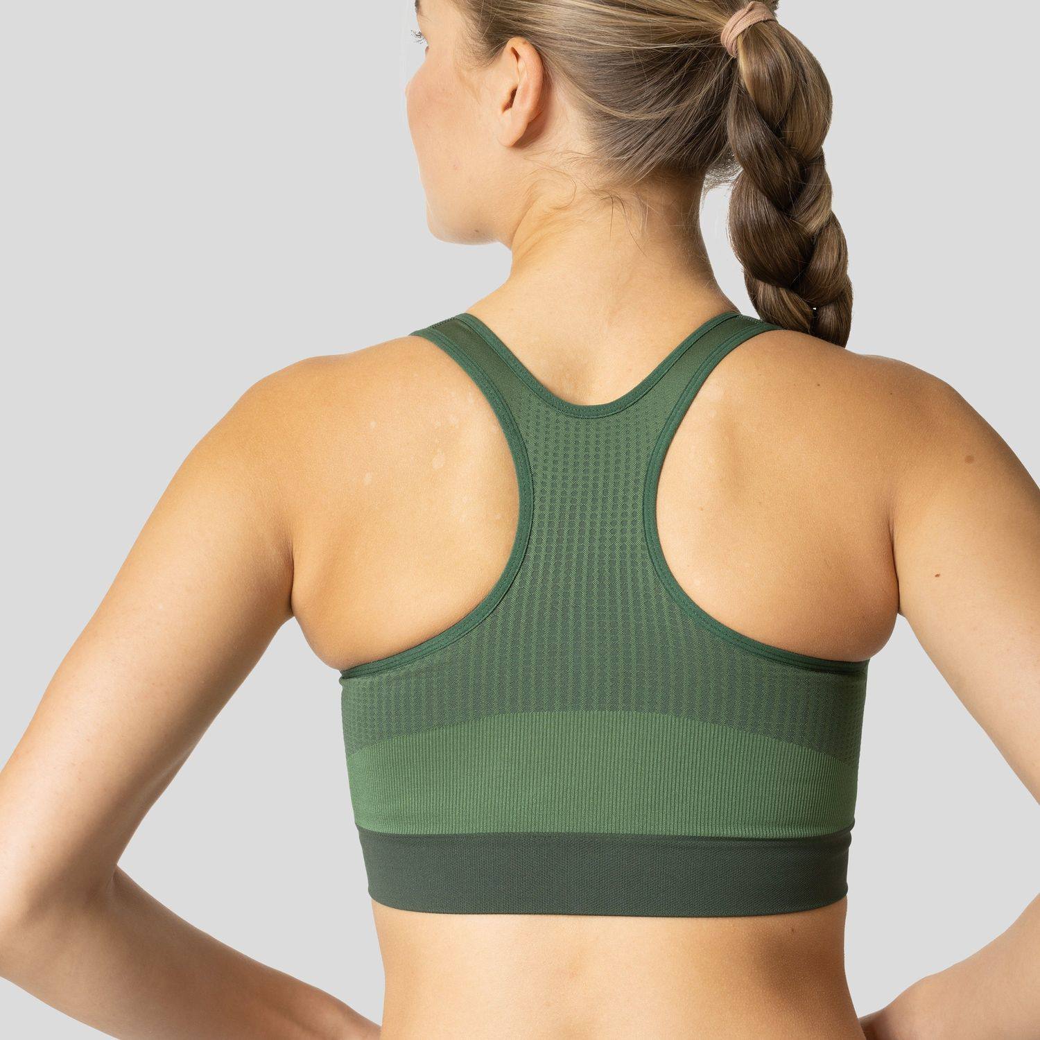 Odlo Women's SEAMLESS HIGH Sports Bra 2024 Loden 07