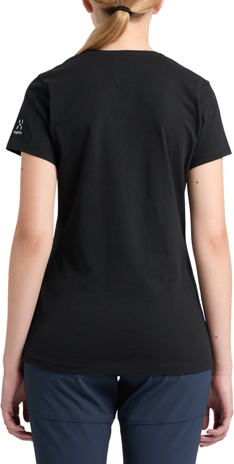 Haglöfs Women's Outsider By Nature Tee Musta 02