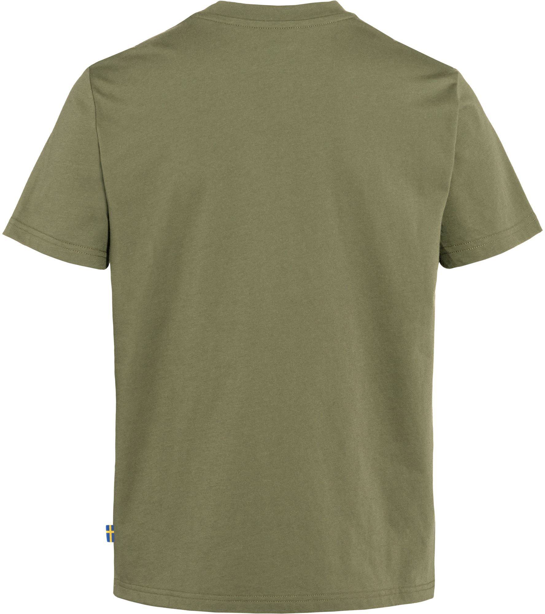 Fjällräven Women's Fox Boxy Logo Tee Vihreä 02