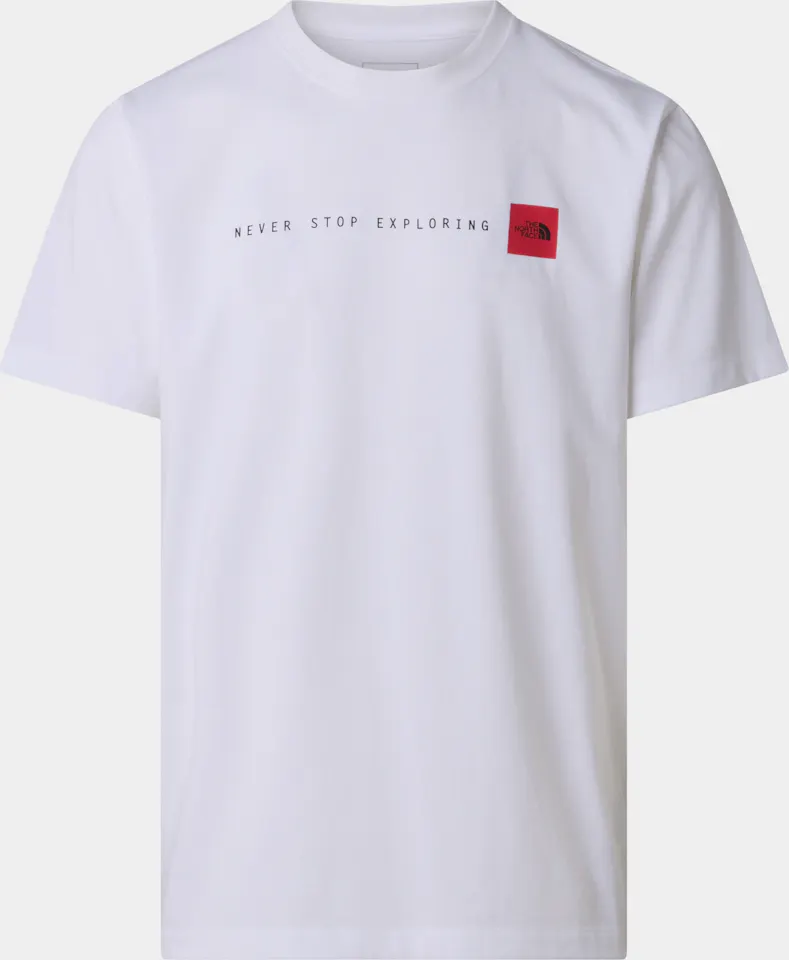 The North Face Men's Never Stop Exploring Graphic Tee White 01