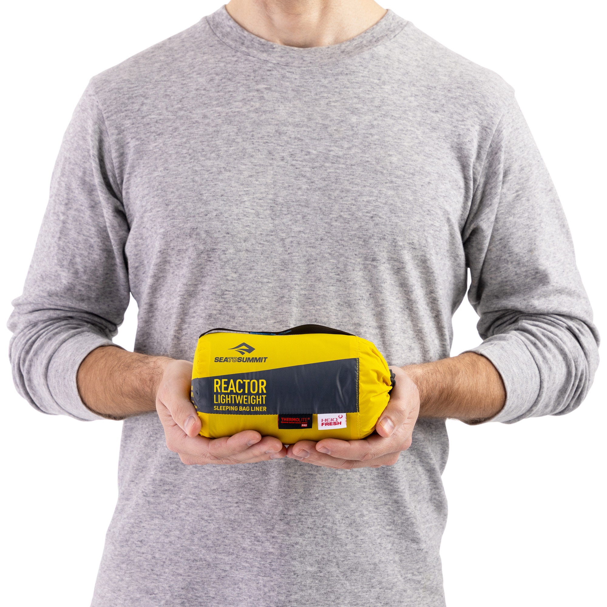 Sea To Summit Reactor Lightweight Liner Long Pewter 03