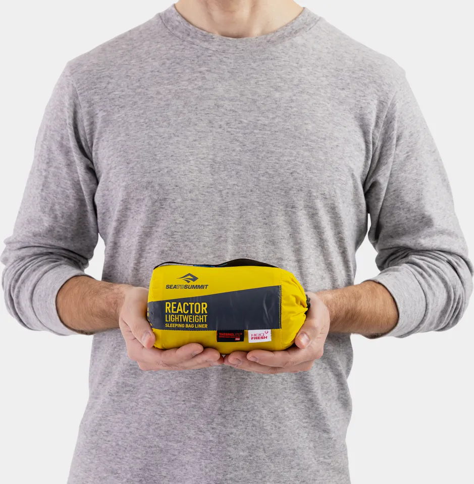 Sea To Summit Reactor Lightweight Liner Long Pewter 03